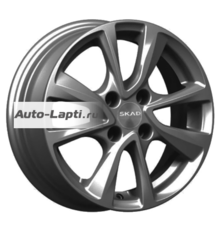 Скад 5,5x14/4x100 ET35 D67,1 Ницца (КЛ287) Графит