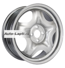 ТЗСК 6,5x16/4x100 ET37 D60,1 Renault Sandero Stepway Серебро