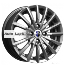 K&K 5,5x14/4x100 ET39 D56,6 Акцент-оригинал (КС641) Дарк платинум