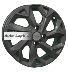 Khomen Wheels 5,5x14/4x100 ET38 D67,1 KHW1402 (Accent/Getz/i20) Gray