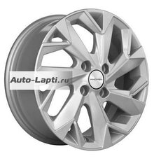 Khomen Wheels 5,5x14/4x100 ET43 D67,1 KHW1402 F-Silver