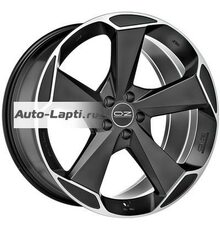 OZ 9,5x20/5x112 ET52 D79 Aspen HLT Matt Black + Diamond Cut