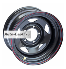 Off-Road Wheels 8x15/5x139,7 ET-19 D110 УАЗ (треуг.) черный